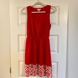 Cute Charming Charlie’s Red Dress